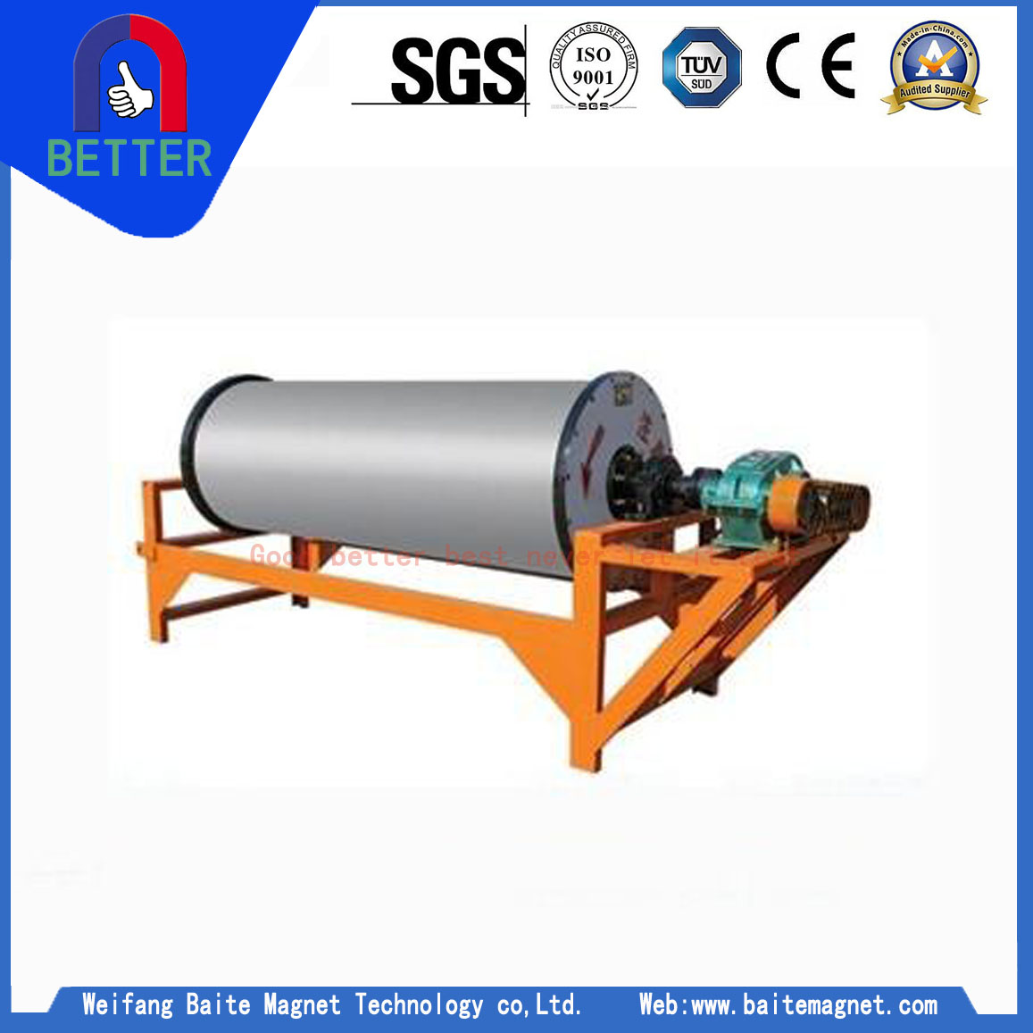The Development Direction Of Energy Saving Of  Magnetic Separator